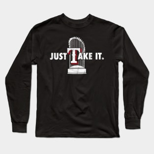 Rangers Take It (grunge) Long Sleeve T-Shirt